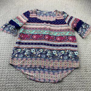 Ardene Women's Blouse Shirt Size Large L Multicolored Floral
